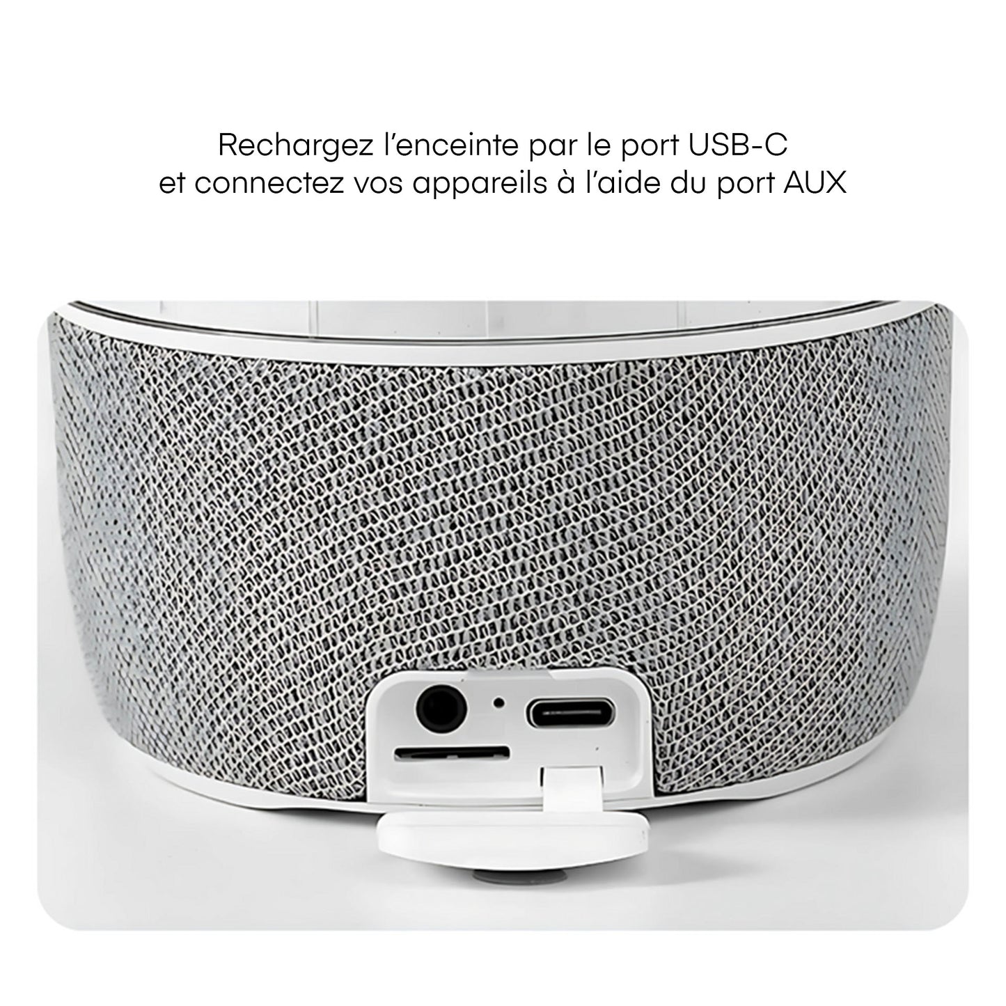 Lampe design méduse avec enceinte bluetooth