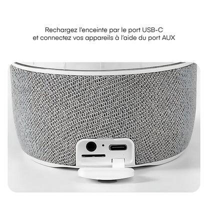 Lampe design méduse avec enceinte bluetooth