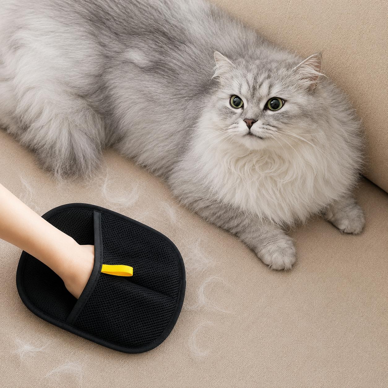 Aktoclean™️ PawSwipe™️ | Gant électrostatique anti-poils