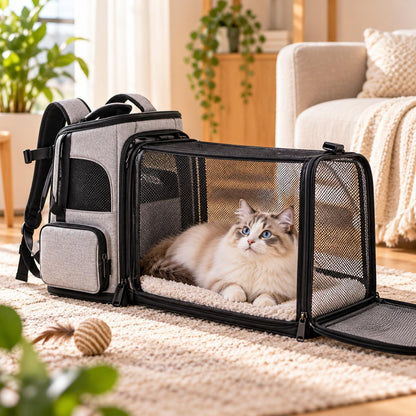 Aktoclean Nomad™️ – Sac à dos extensible pour chien & chat