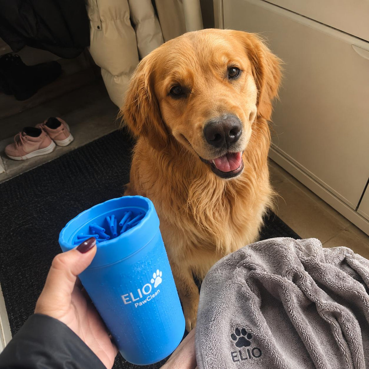 ELIO™️ PawClean | Kit nettoyeur de pattes pour chien