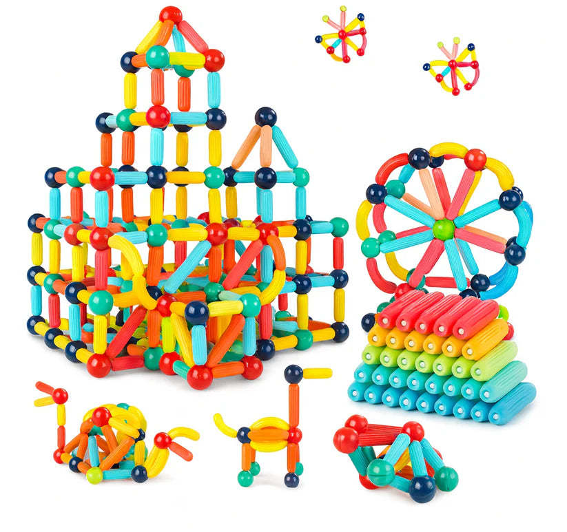 Ensemble de bâtonnets de construction magnétiques Aktoclean™